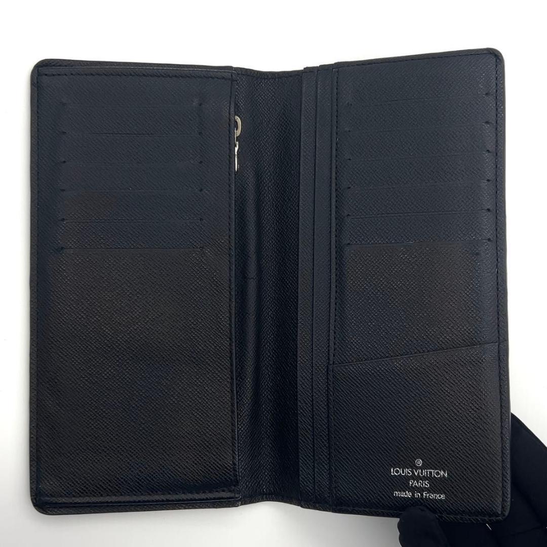 ルイヴィトン 長財布 グラフィット ポルトフォイユブラザ 黒