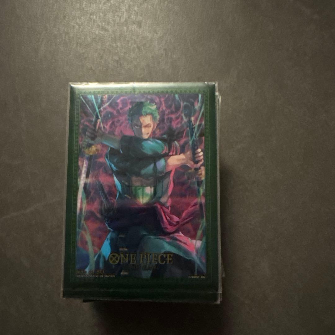 緑ミホーク　デッキ　調整パーツ　二重スリーブ付き