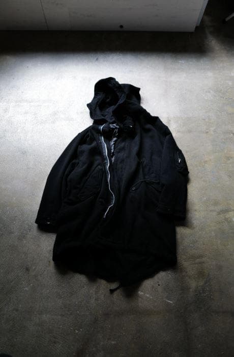 anytee Felted M48 parka 　Ｌ　完売品　縮絨