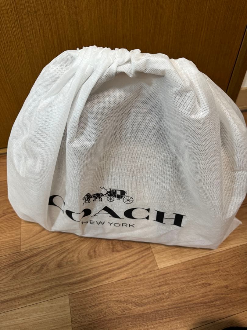 新品　未使用COACH ベージュ トートバッグ　品番: CAK93 IMLG6