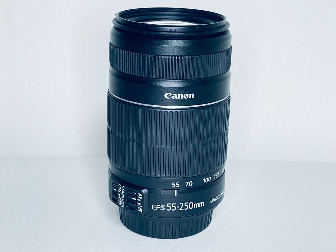 美品☆キャノン EF-S 55-250mm IS II☆手ブレ補正付望遠レンズ