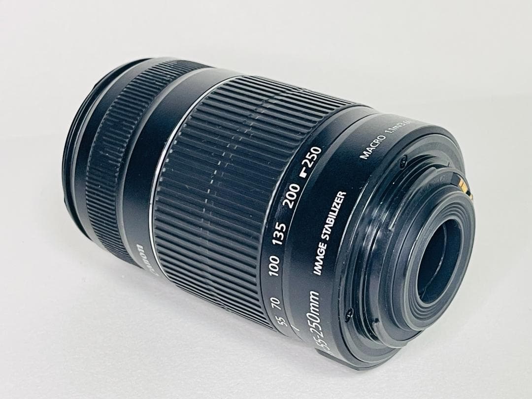 美品☆キャノン EF-S 55-250mm IS II☆手ブレ補正付望遠レンズ