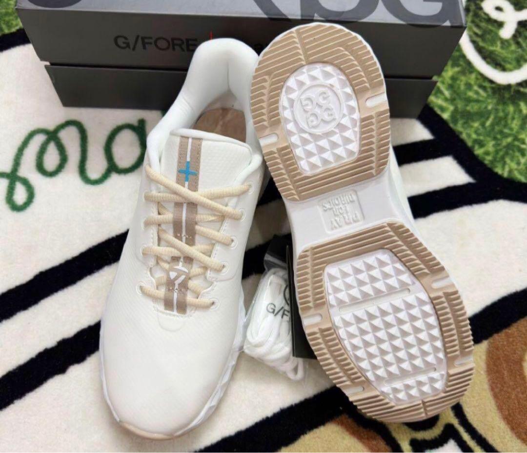 みぃ様ジーフォア ゴルフ レディース シューズ スニーカー 靴 ベージュ