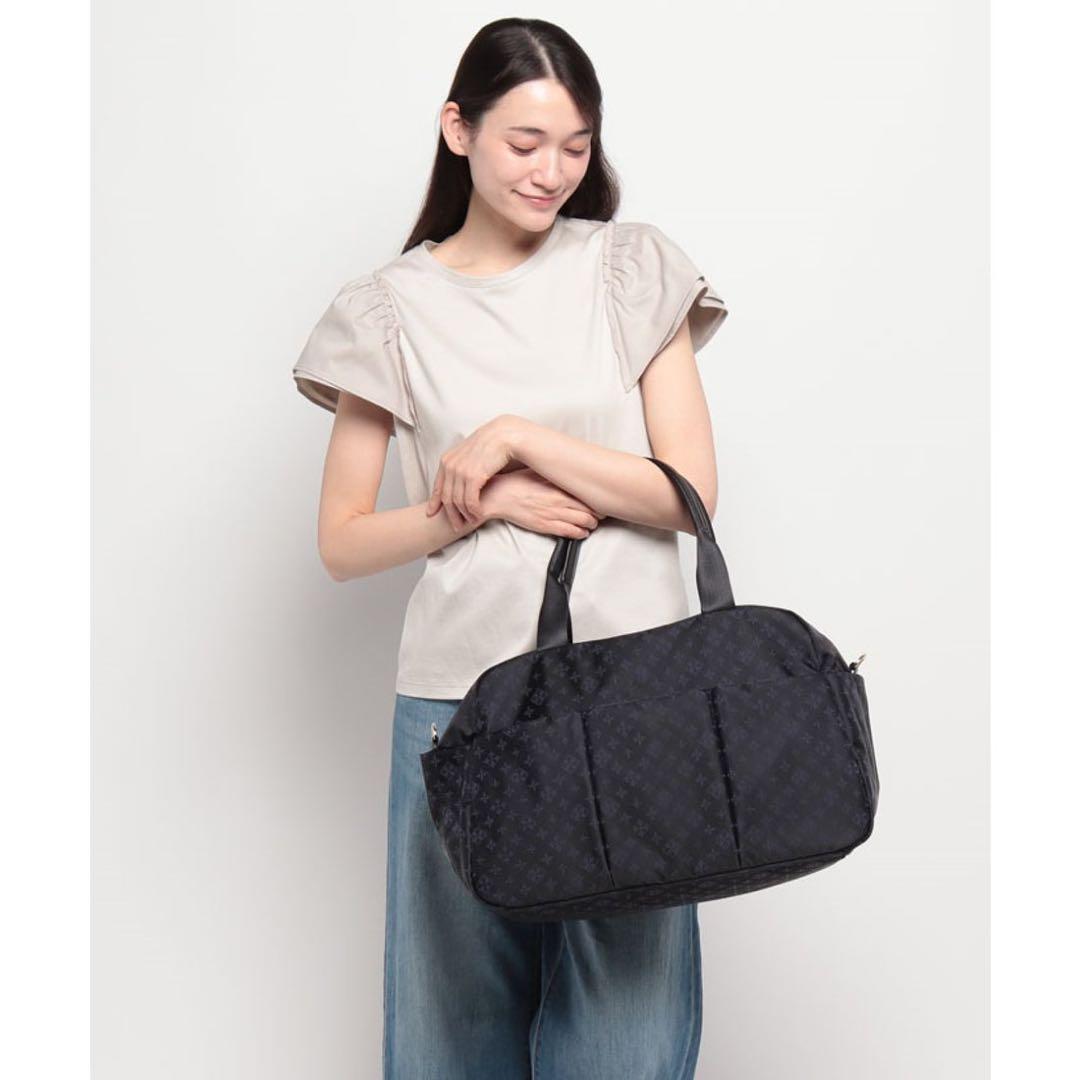 ★極美品★russet（ラシット）外ポケット付ビッグボストン