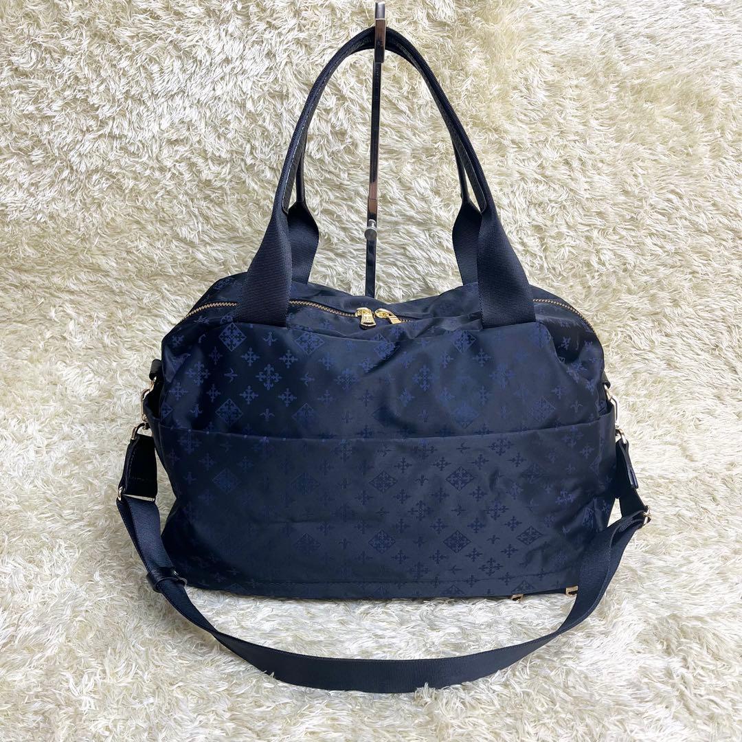 ★極美品★russet（ラシット）外ポケット付ビッグボストン