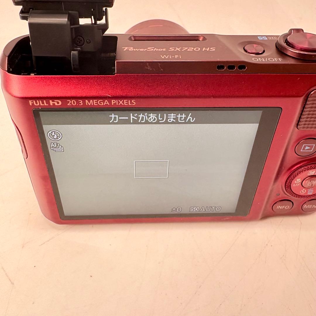 【美品】Canon デジタルカメラ PowerShot SX720 HS レッド