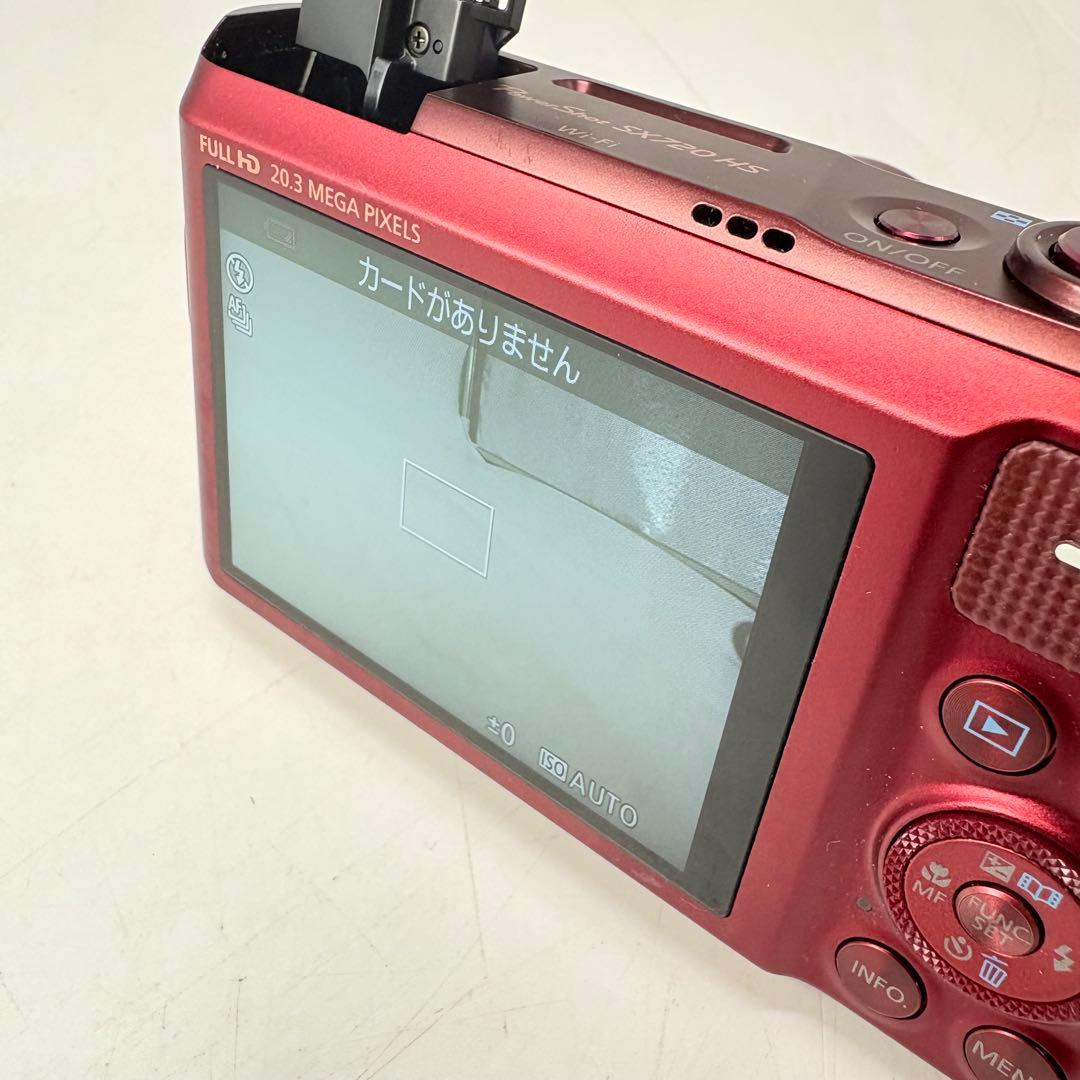 【美品】Canon デジタルカメラ PowerShot SX720 HS レッド