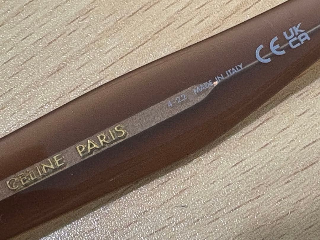 白*姫様 CELINE サングラス 箱　ケース付き　セリーヌ　高級ブランド　美品