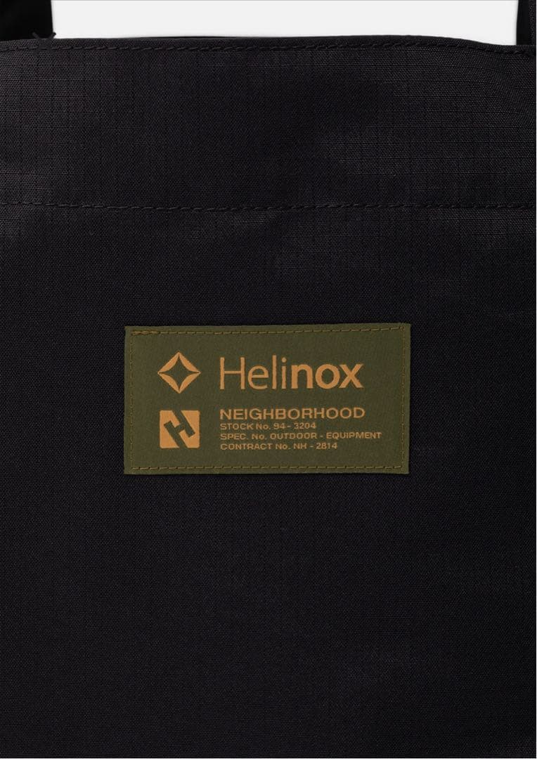 ぬ*ま様 NEIGHBORHOOD Helinox トートバッグ ブラック