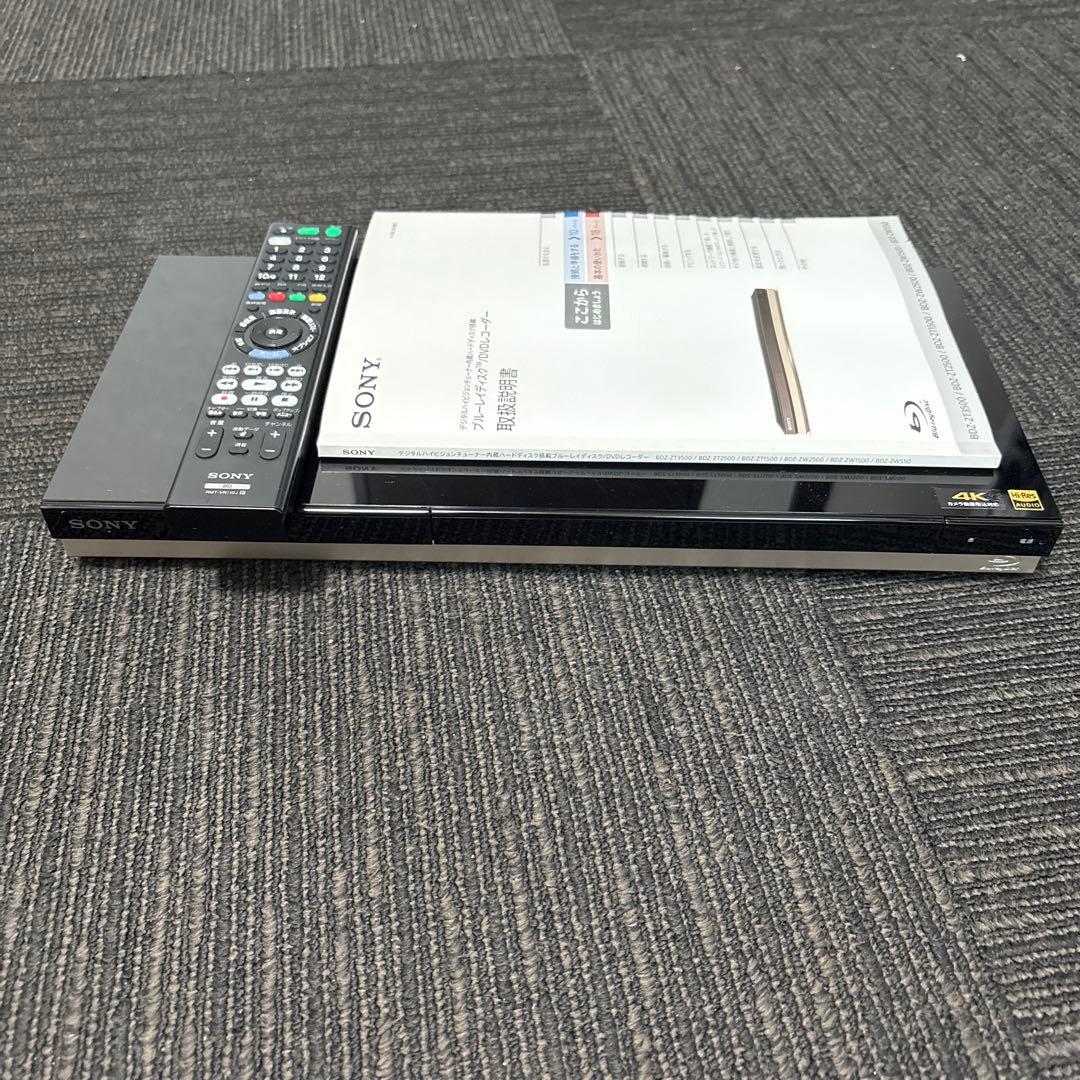 【GWセール】SONY Blu-ray レコーダー 1TB BDZ-ZW1500