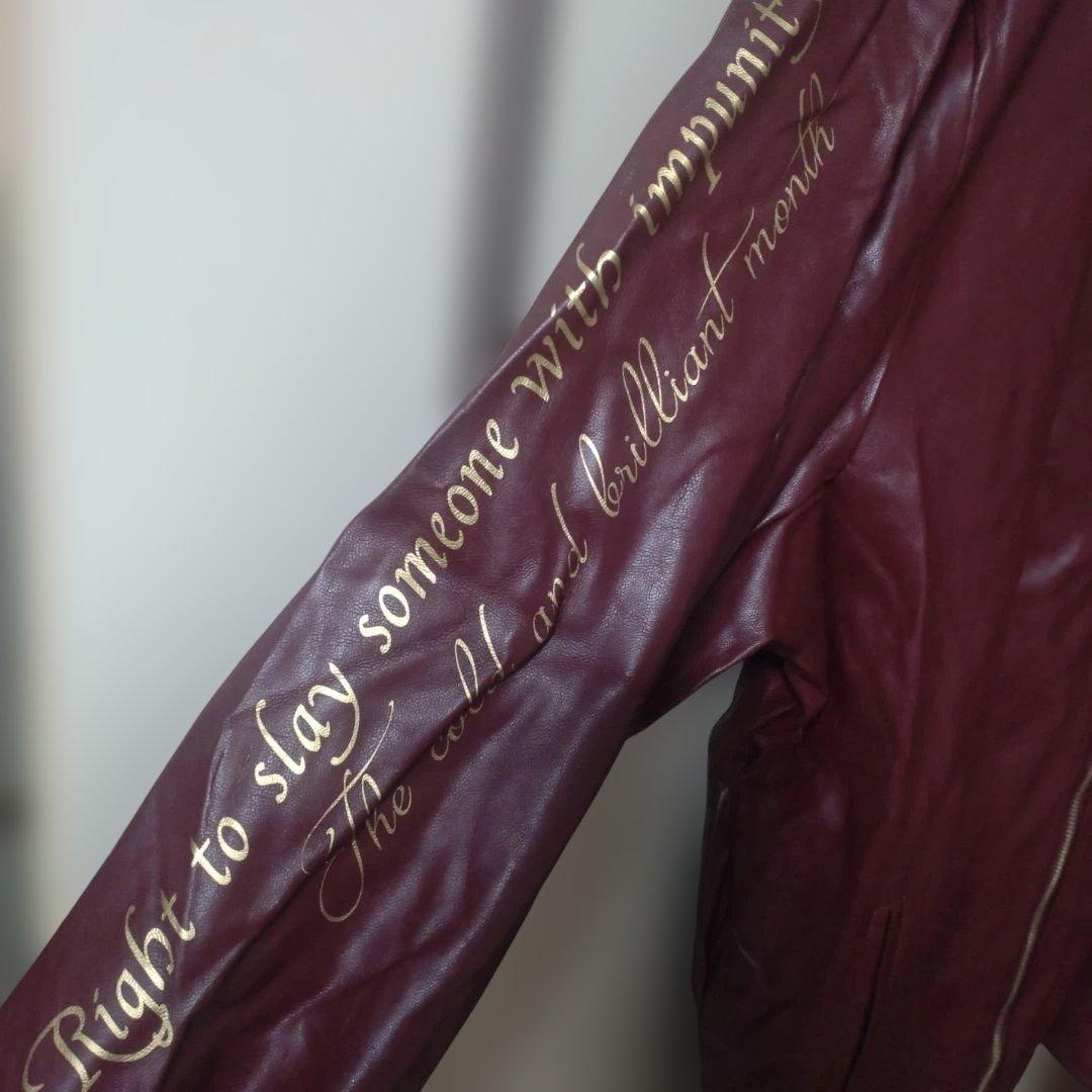 抜刀娘　スカジャン ブラウン