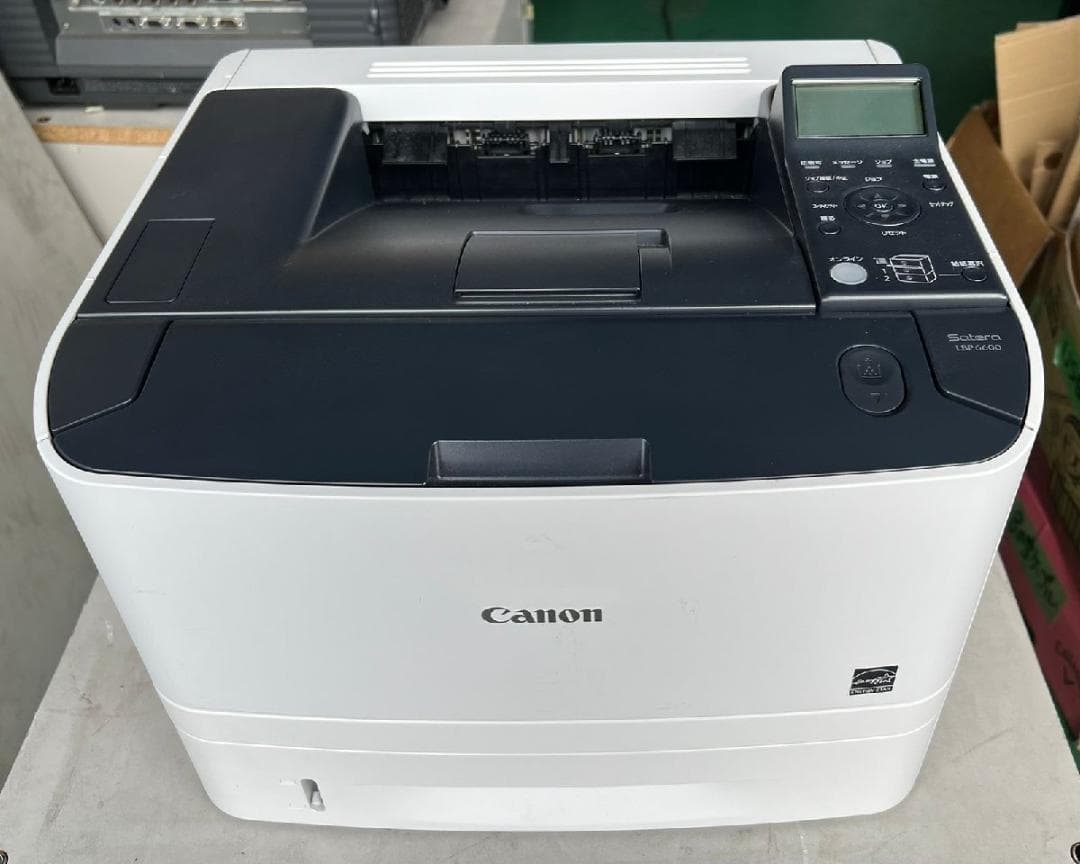 CANON LBP6600　A4レーザープリンタ　2642枚　純正トナー付属