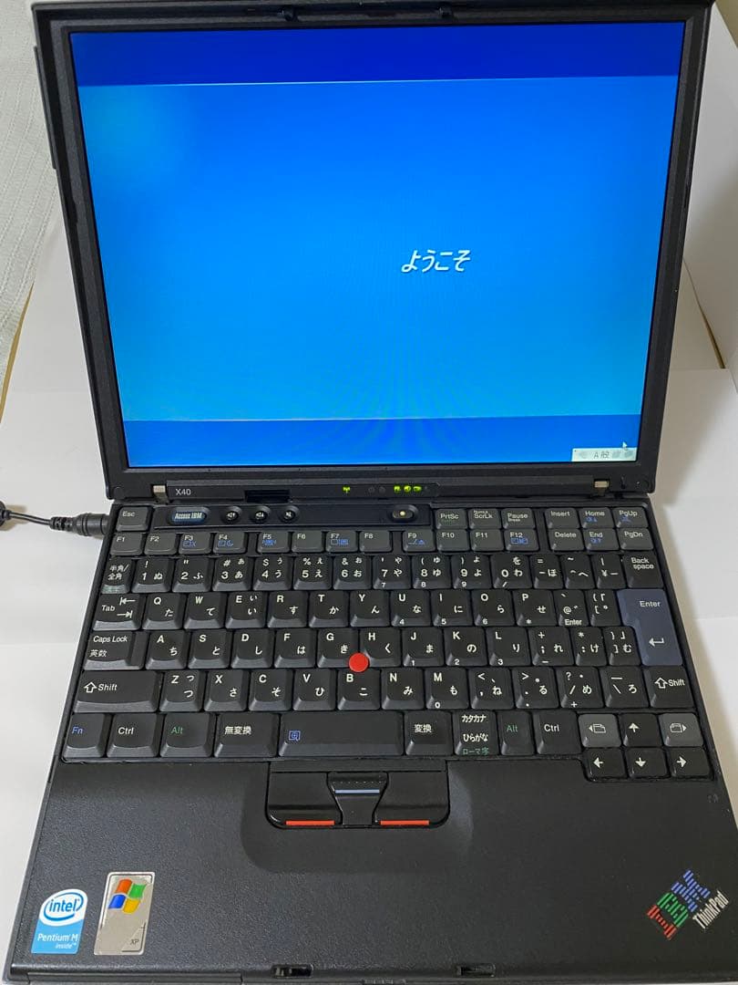 【ジャンク】IBM Thinkpad x40