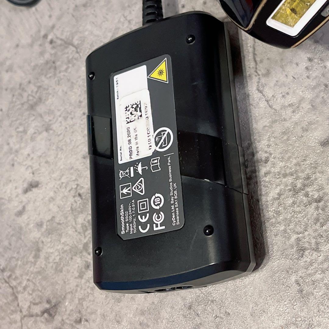 美品 SMOOTHSKIN pure fit スムーズスキン ブラック 脱毛器