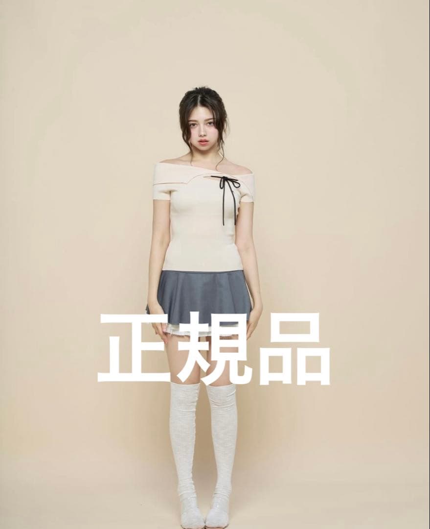 トップス andmary Amari ribbon tops