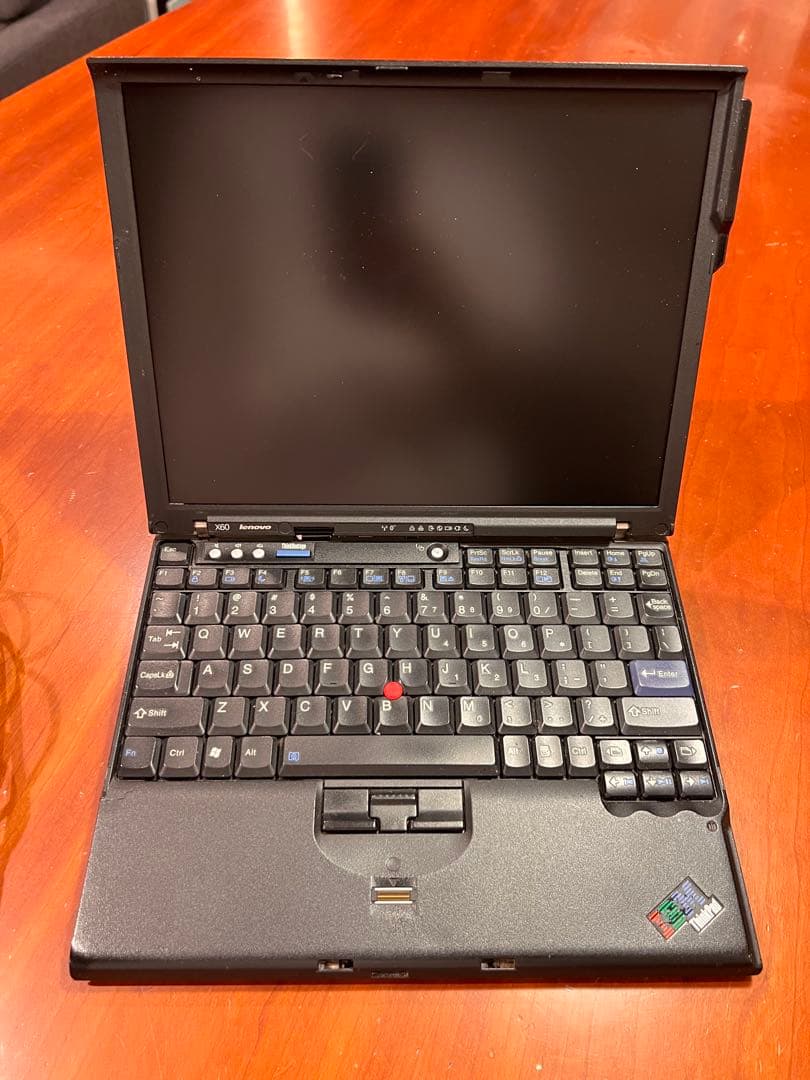 Thinkpad Lenovo x60 SSDなし