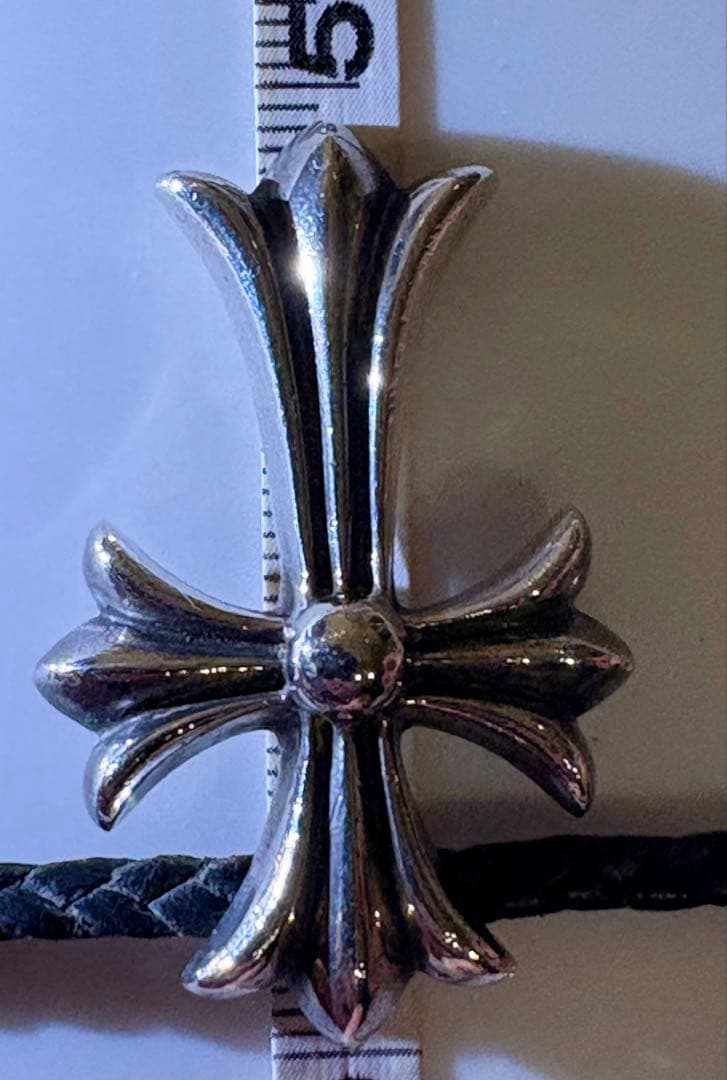 正規品CHROME HEARTS CHスモールクロス　チョーカー