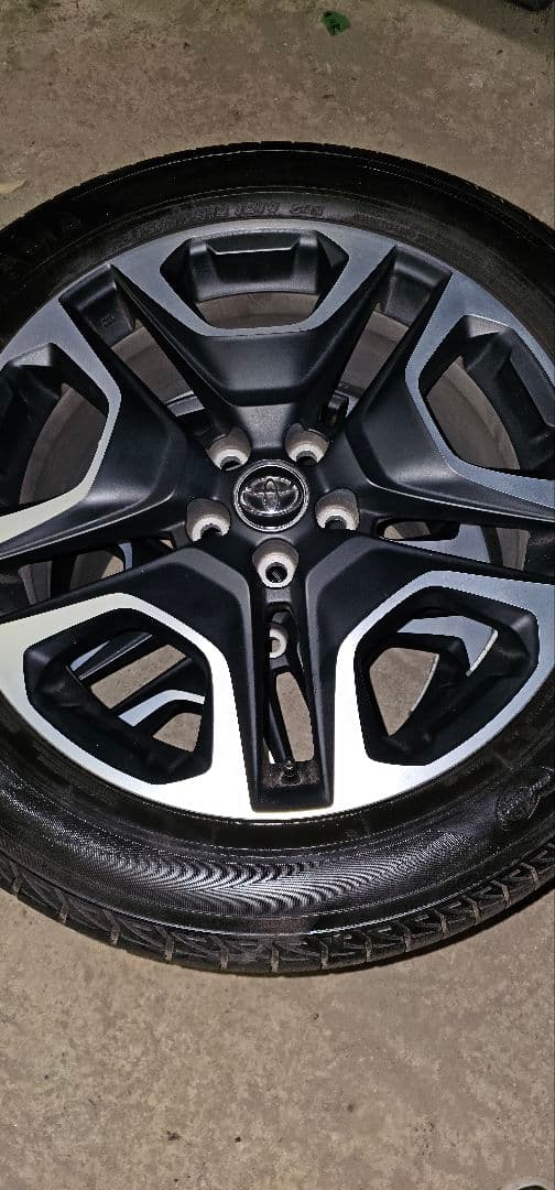 トヨタ rav4純正 アドベンチャー 19インチ ホイールセット ヨコハマタイヤ