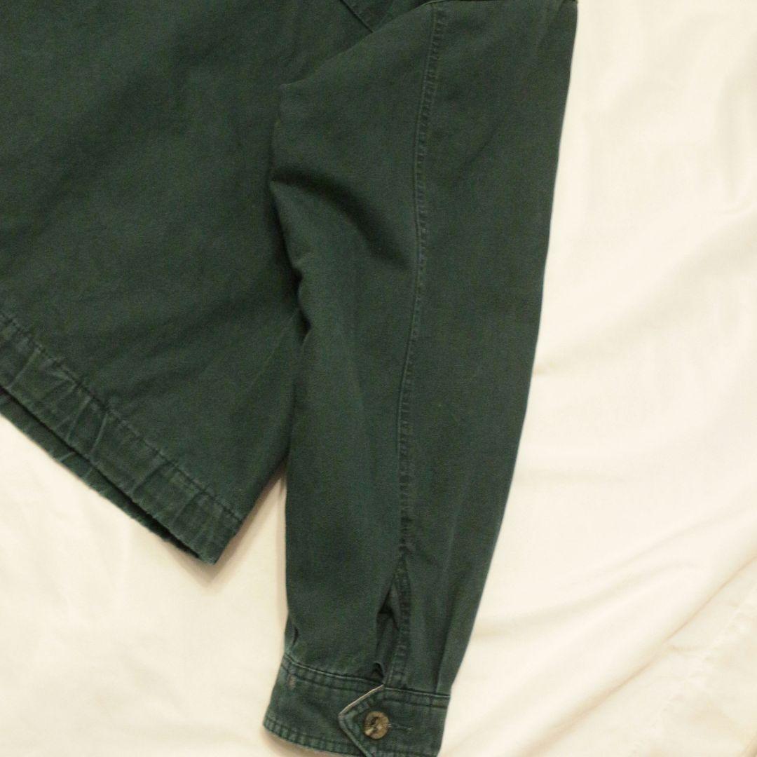 90s 白タグ Eddie Bauer ハンティングジャケット グリーン