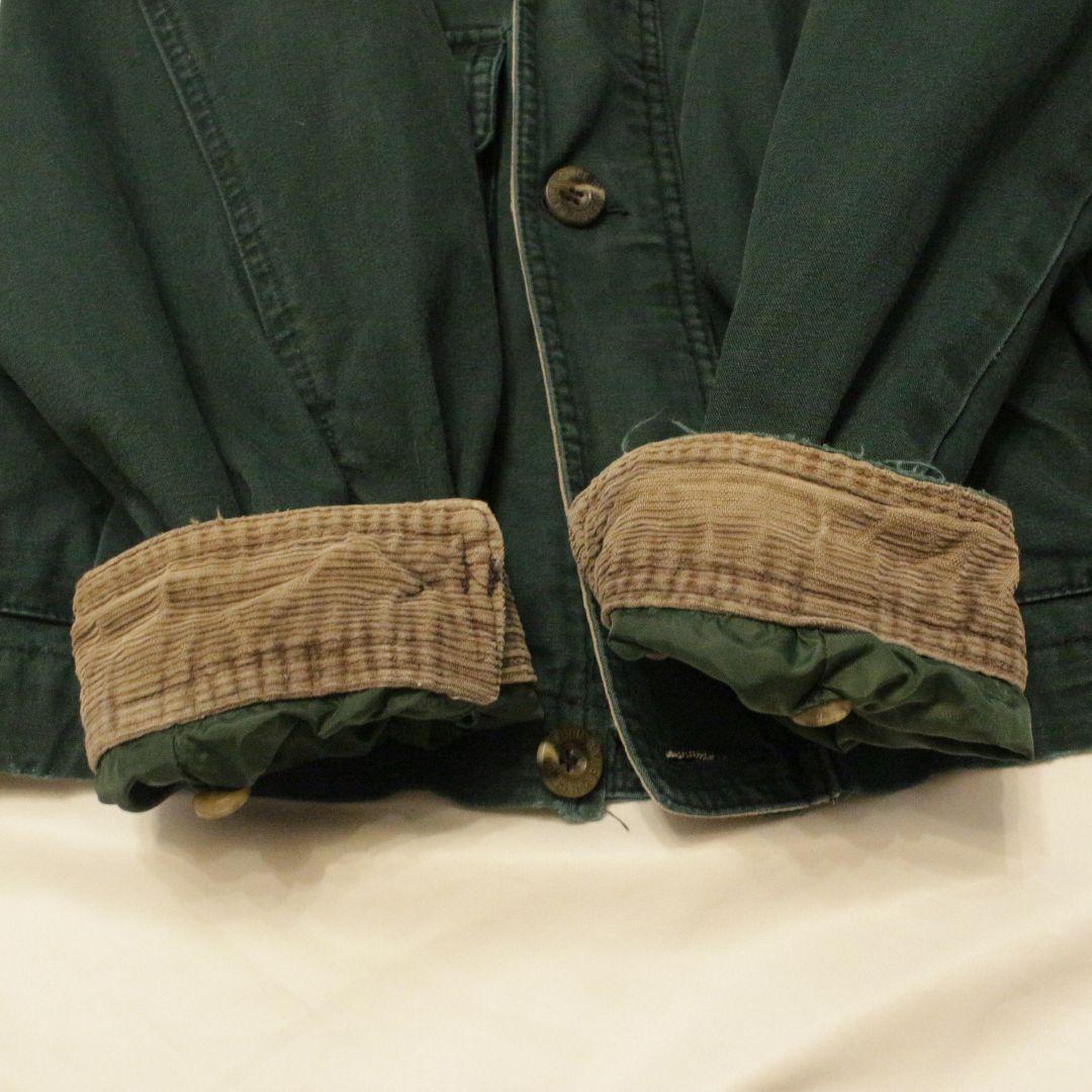 90s 白タグ Eddie Bauer ハンティングジャケット グリーン
