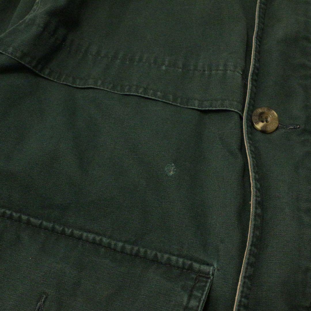90s 白タグ Eddie Bauer ハンティングジャケット グリーン