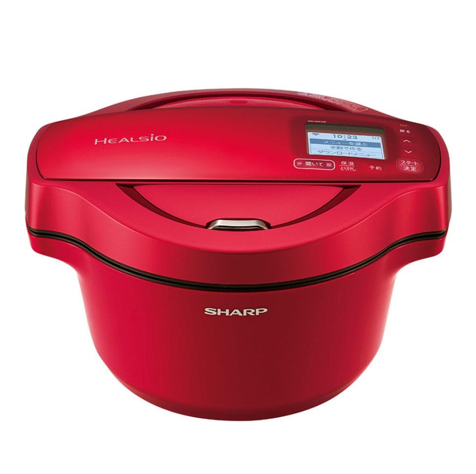 時短もヘルシーもこれ1台✨火を使わず安心調理 SHARP ヘルシオ ホットクック