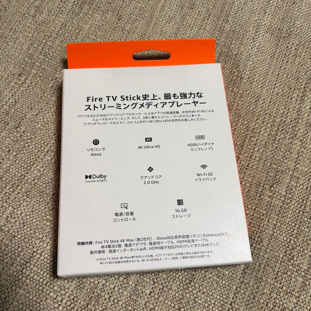テレビ Fire TV Stick 4K Max 16GB
