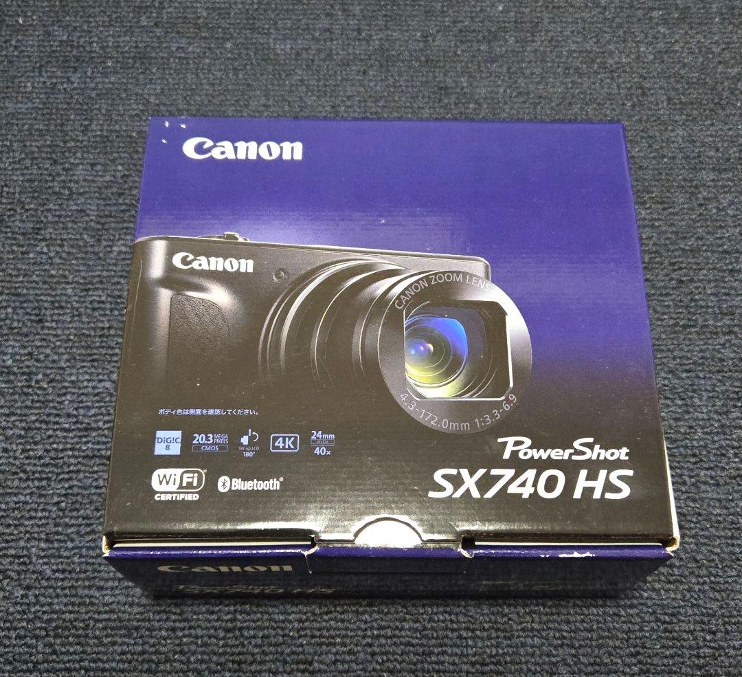 新品　Canon PowerShot SX740 HS ブラック