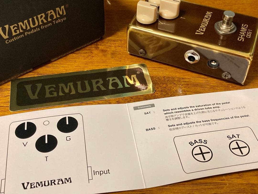 Vemuram SHANKS ODS-1 ギターエフェクター