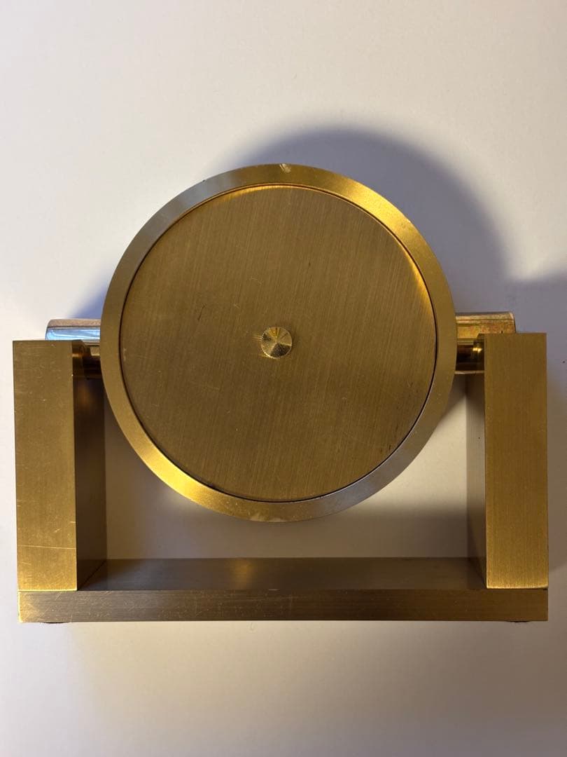 美品ティファニーTiffany & Co. 置時計稼働中です