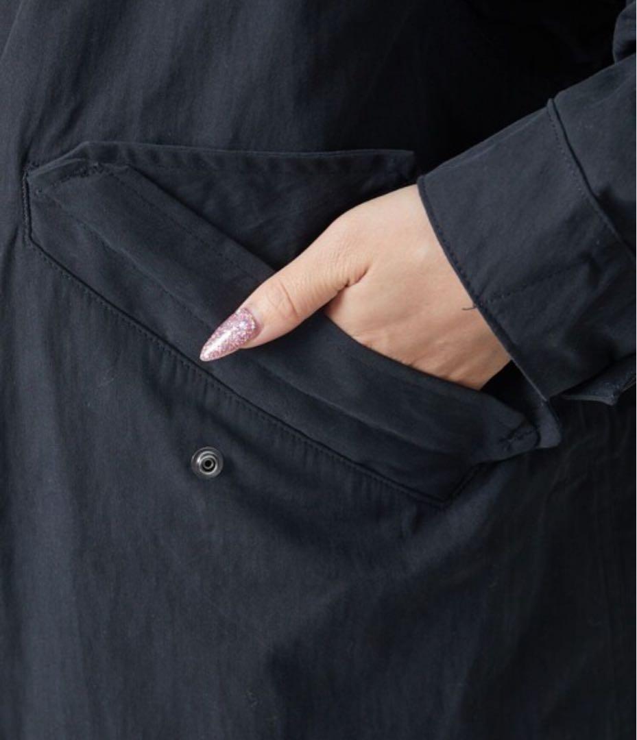 ちぃたんたん　ジャケット ミリタリージャケット ブラック