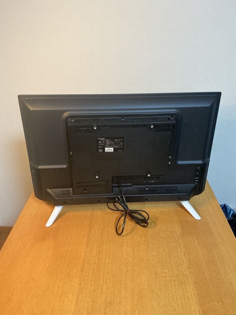 美品　届いてすぐ使える SANSUI 32型テレビ ブルー おしゃれ 付属品完備