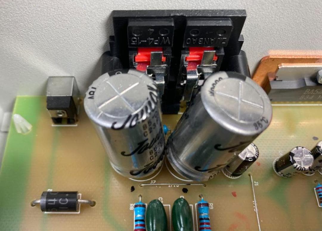 LXV-077 ハイブリッド真空管アンプ+フォステクス製 M800スピーカー