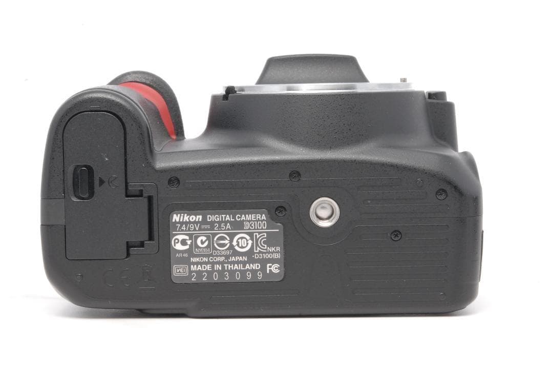 Nikon D3100 ダブルレンズキット＋望遠レンズカメラバッグ付 動作確認済