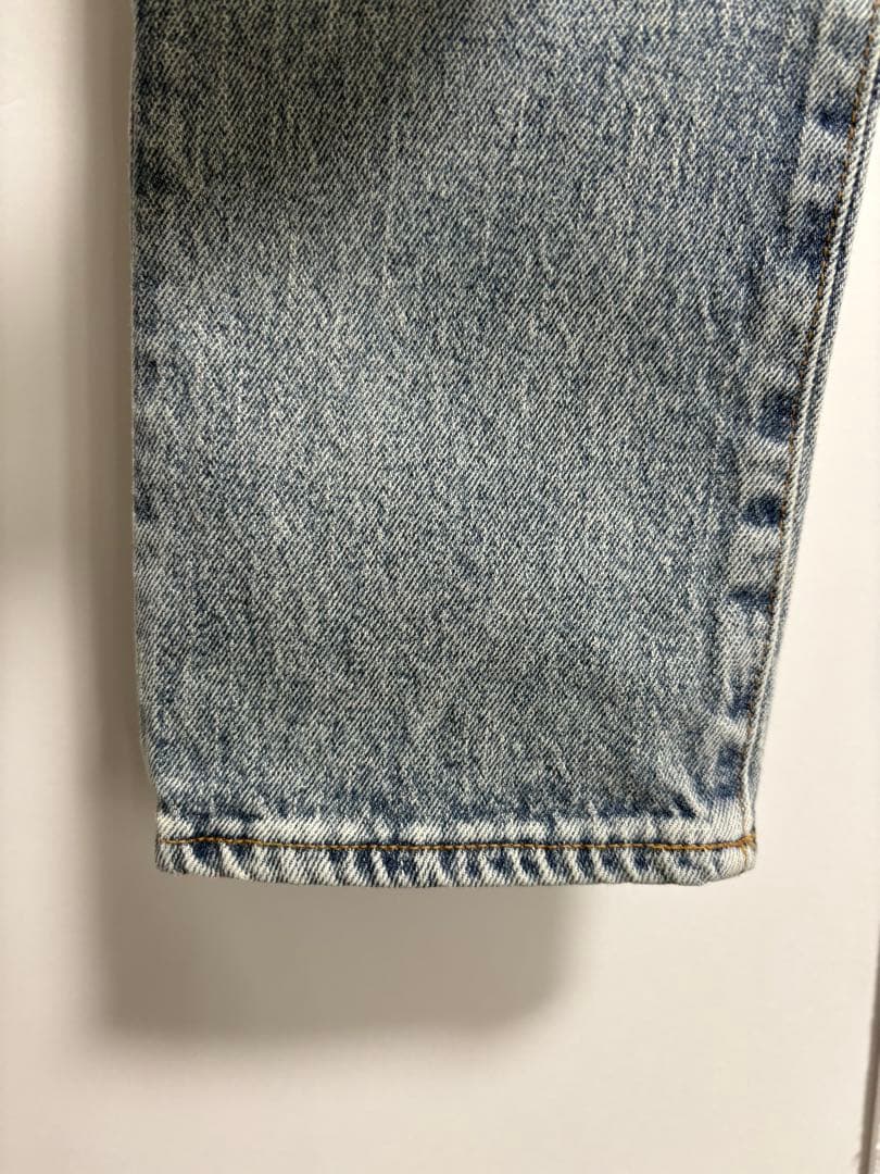 ☆タグ付新品☆ anuans アニュアンス スリムストレートデニム ライトブルー