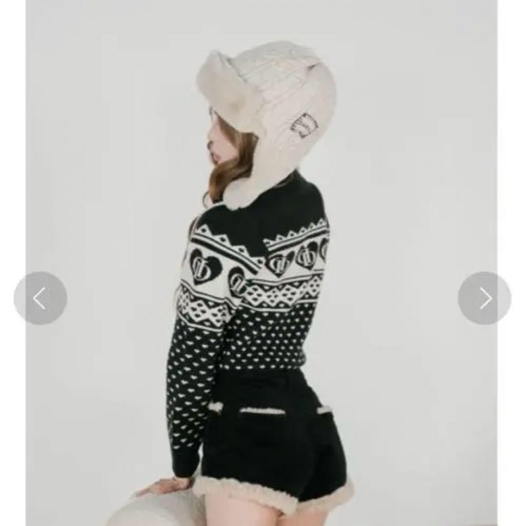 Darich DDアーガイルニットトップス