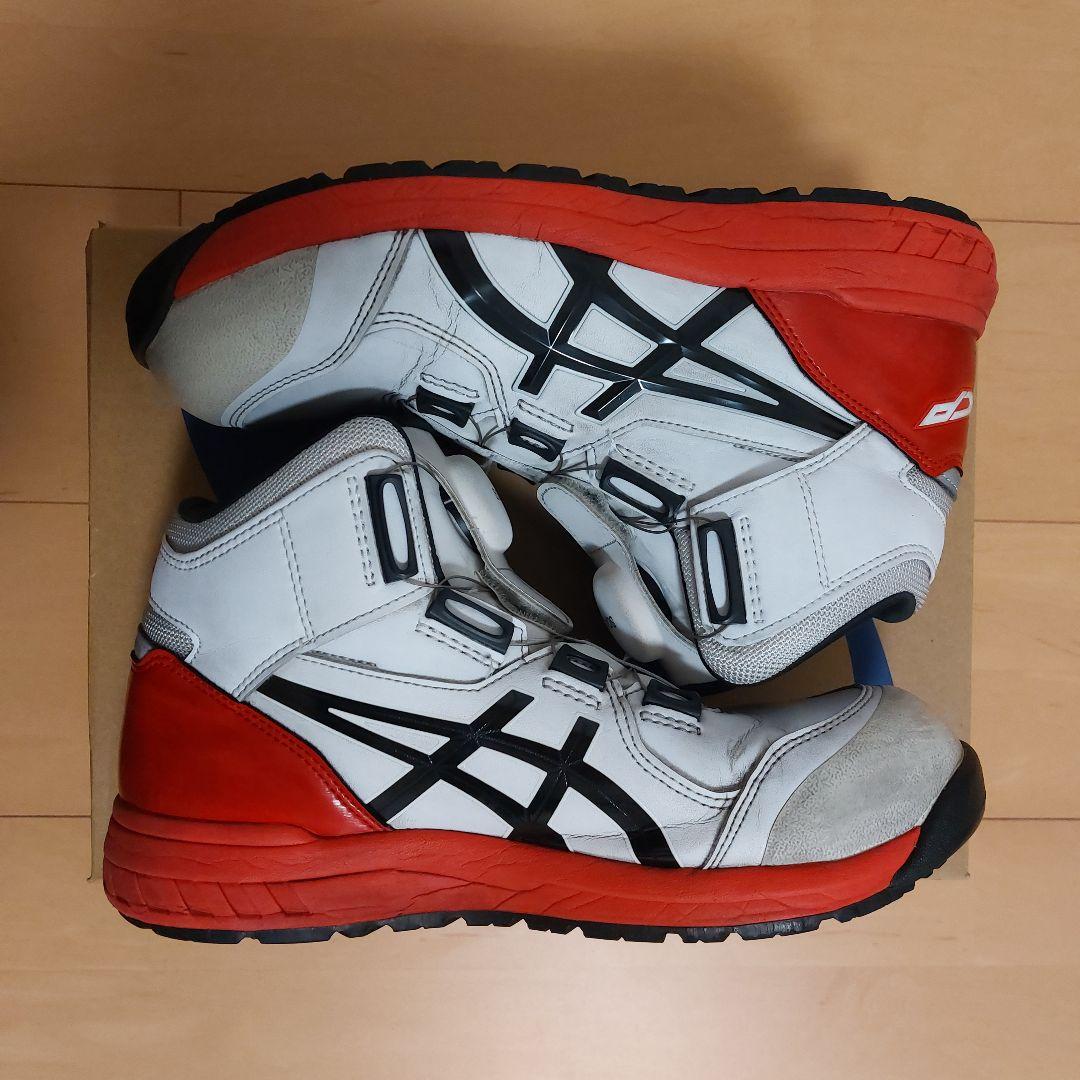 アシックス 安全靴 ウィンジョブCP304 Boaハイカット【美品】25.0cm