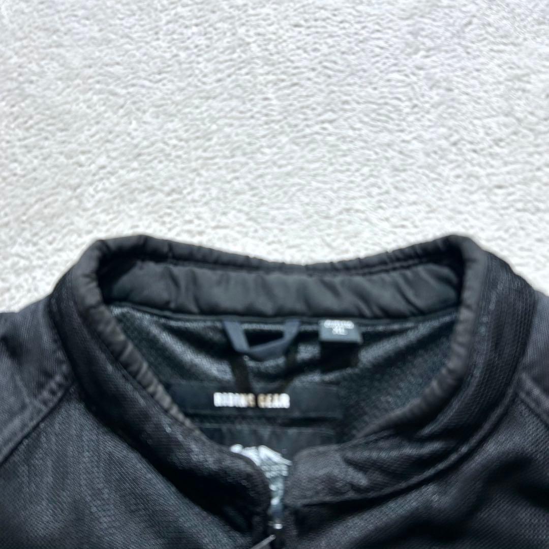 【HARLEY-DAVIDSON】 ライダースジャケット XL 刺繍ロゴ