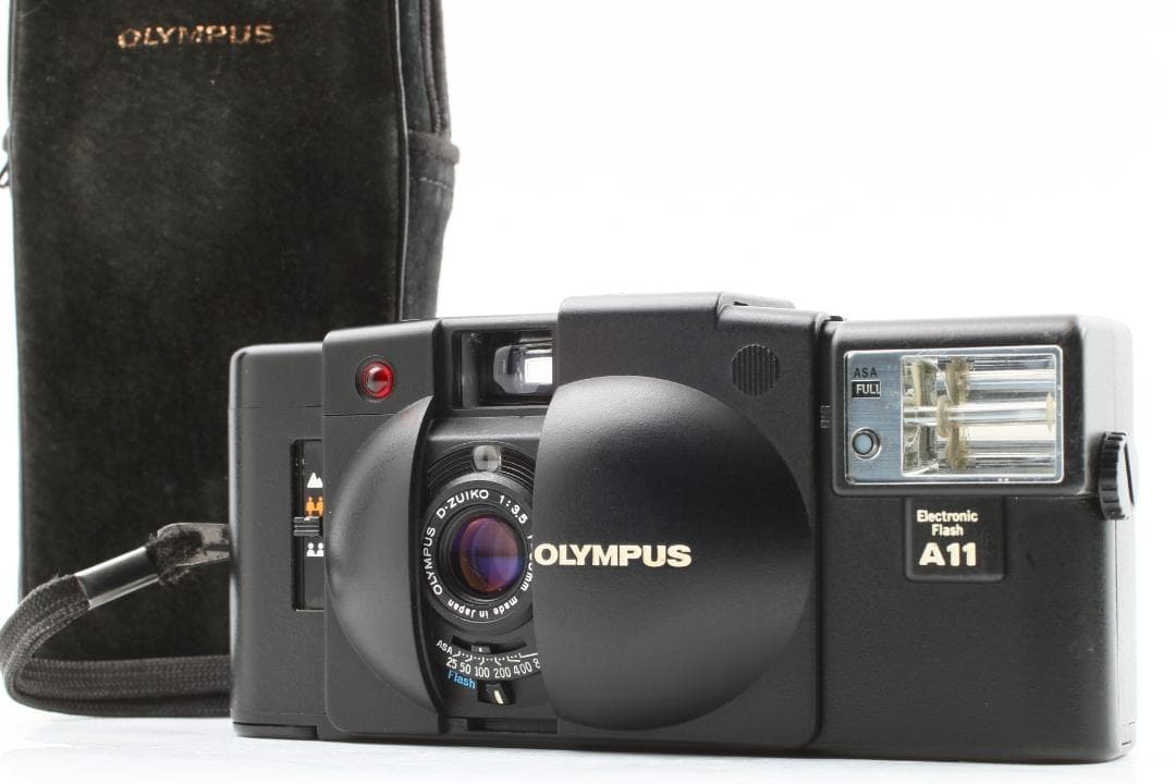 フィルムカメラ Olympus XA2 + A11 Flash