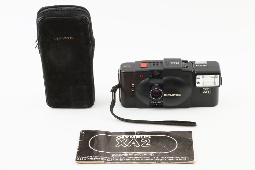 フィルムカメラ Olympus XA2 + A11 Flash