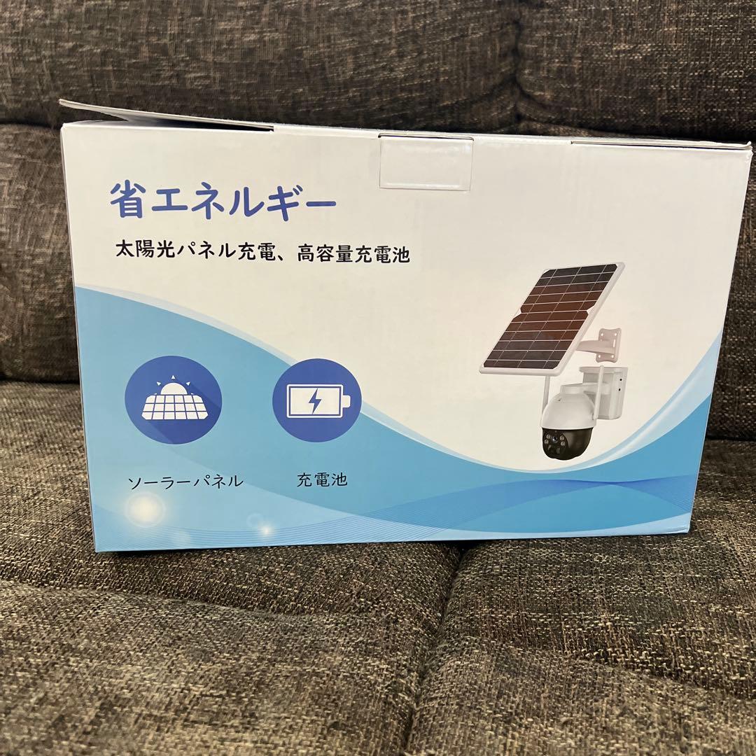 防犯カメラ 屋外 ソーラー ワイヤレス 電池式 工事不要 夜間カラー撮影 2K