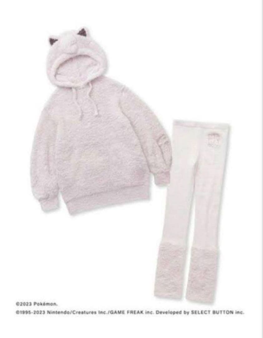 正規品　ジェラピケ プリン　フーディ&レッグウォーマーレギンス 新品