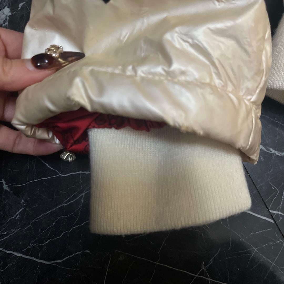 激レアEd Hardy ダウンジャケット　染み抜きクリーニング代値下げ済み