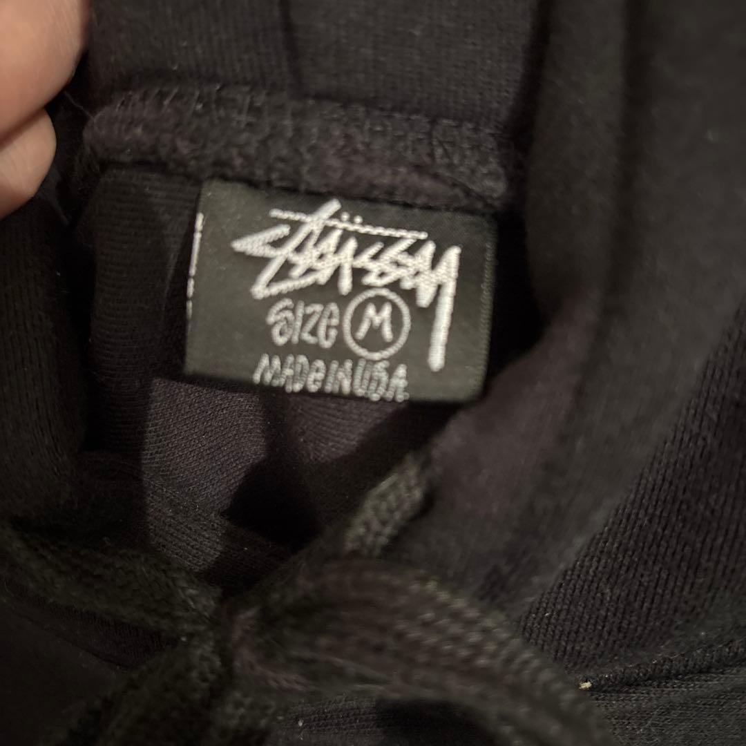 Stussy 8 Ball Fade Hoodie Black Mサイズ