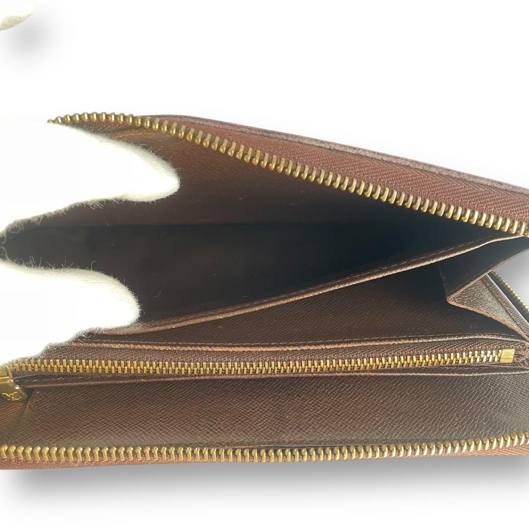 美品✨ルイヴィトン ダミエ ジッピー オーガナイザー 長財布 ラウンドファスナー