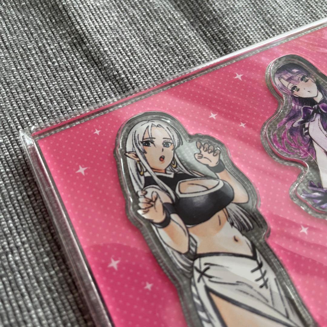 ハルタ　定期購読特典アクリルスタンド（マルシル、佐久間紫、白麗）