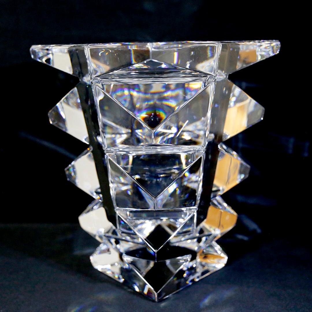 【極美品 送料込み】バカラ トテム クリスタル フラワーベース 花瓶