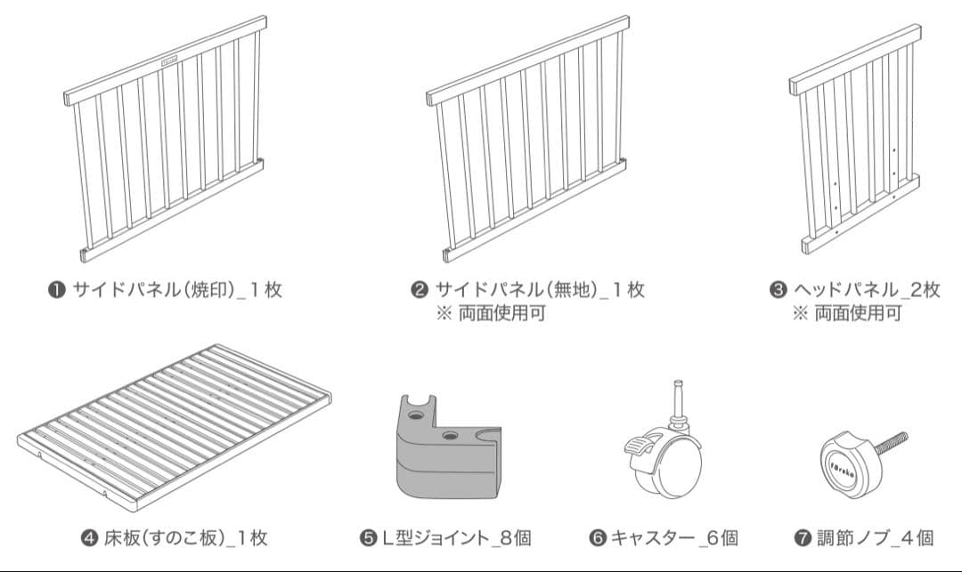 ファルスカ　ミニジョイントベッドネオ