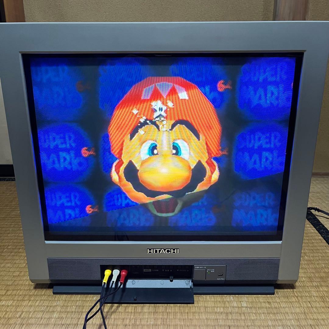 日立カラーテレビ　C21-FS1