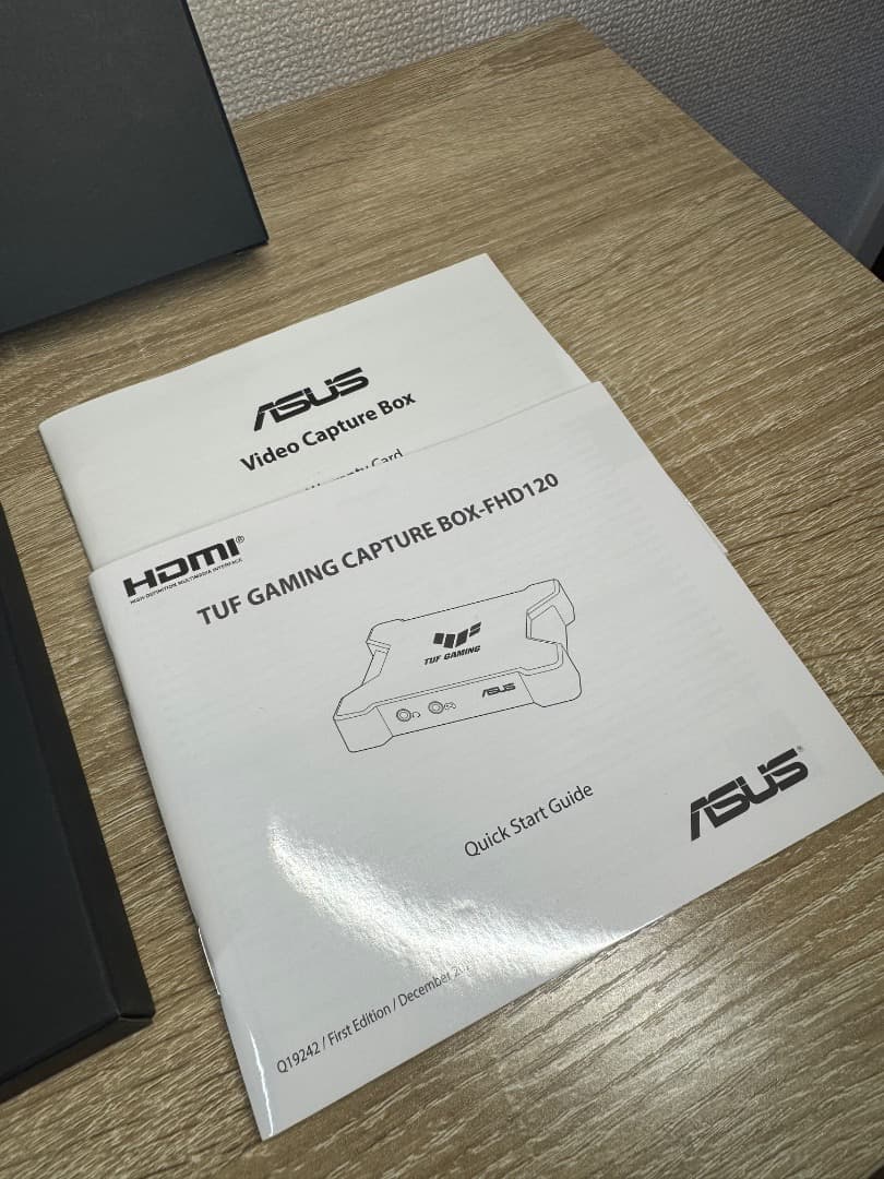 PC用ゲームコントローラー・コンバーター ASUS TUF GAMING Capture Box PCG-120